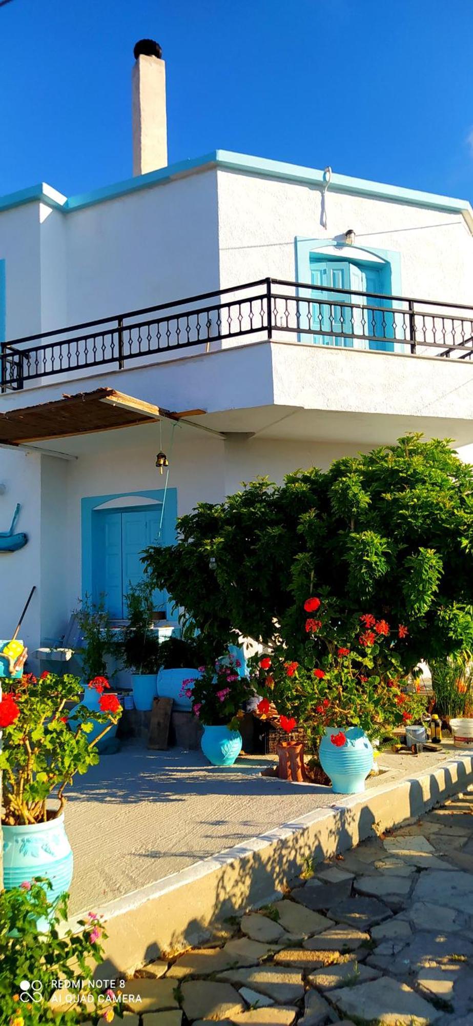 Апартаменты Socrates Sea View Kampos Marathokampou Экстерьер фото
